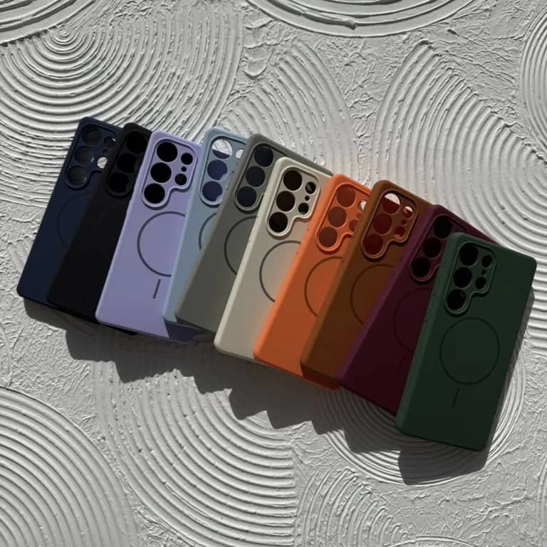 کاور سیلیکونی مگ سیف مناسب برای گوشی موبایل سامسونگ Galaxy S23 Fe