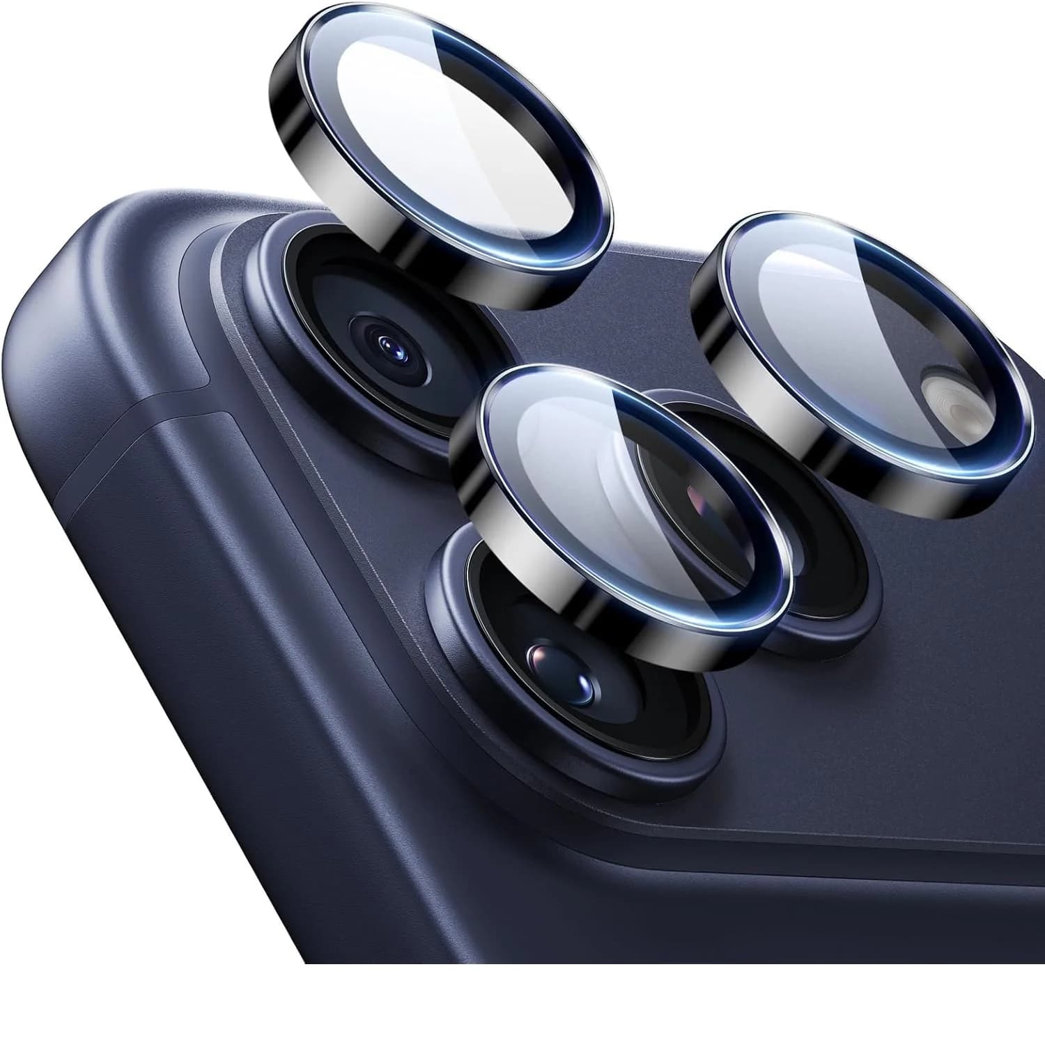 محافظ لنز دوربین مدل Ringi مناسب برای گوشی موبایل اپل iPhone 17 Pro