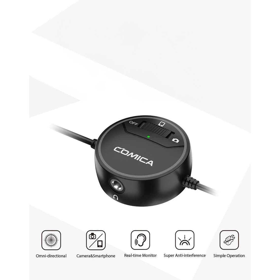 میکروفن یقه ای کامیکا مدل SIG.LAV V03