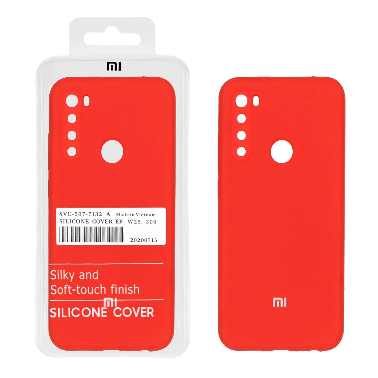 کاور سیلیکونی شیائومی Redmi Note 8 اورجینال پاک کنی