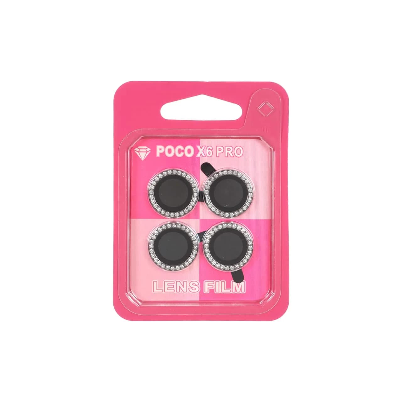 محافظ لنز دوربین نگینی شیائومی Poco X6 Pro
