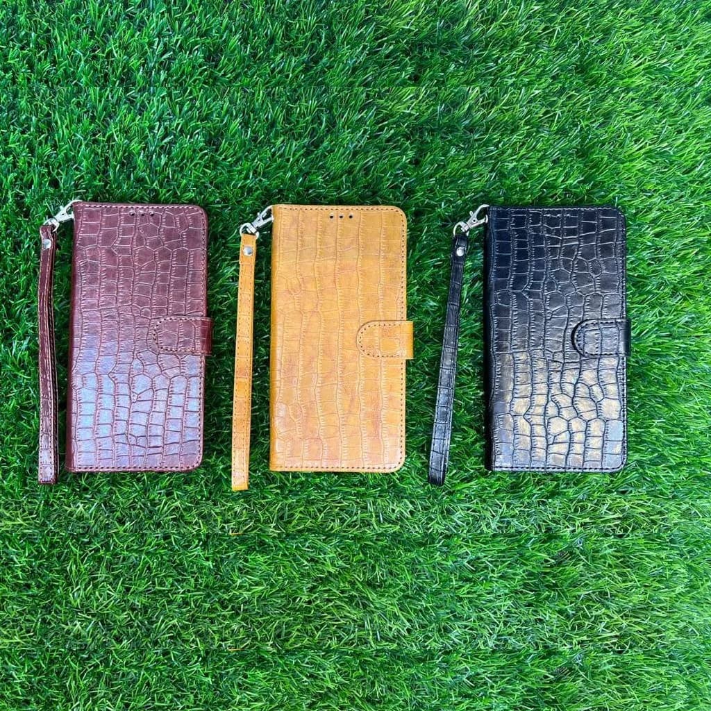 کیف کلاسوری مدل Leather مناسب برای گوشی موبایل سامسونگ Galaxy S21 FE